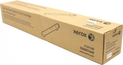 Тонер-картридж Xerox 106R01440 для Xerox Phaser 7500 cyan оригинальный, 9600 стр.