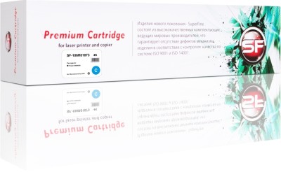 Картридж SuperFine Xerox 106R01073 Cyan для Xerox Phaser 6300/6350 совместимый, 4 000 стр.