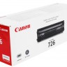 Canon 726 3483B002 оригинальный картридж для принтера Canon LBP6200d black, (2100 страниц)