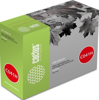 Картридж Cactus 041H (CS-C041H) для Canon LBP312x, чёрный, увеличенный, 20000 стр.