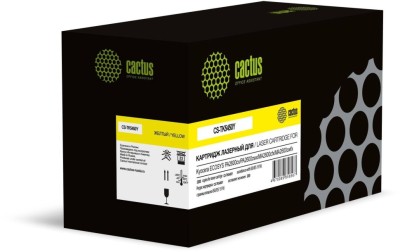 Картридж Cactus TK-5450Y (CS-TK5450Y) Yellow для Kyocera ECOSYS PA2600cx/ PA2600cwx/ MA2600cfx/ MA2600cwfx, жёлтый, 3200 стр.