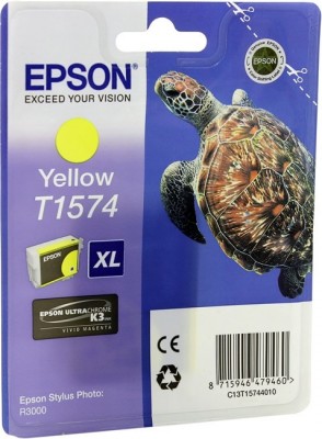 C13T15744010 Картридж Epson для Stylus Photo R3000 (Yellow) (cons ink)