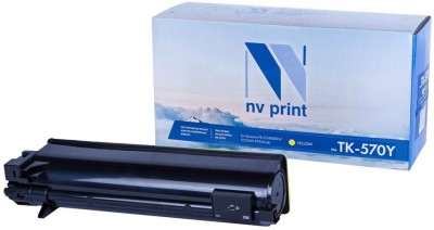 Картридж NV Print NV-TK-570 Желтый для принтеров Kyocera FS-C5400DN/ ECOSYS P7035cdn, 12000 страниц