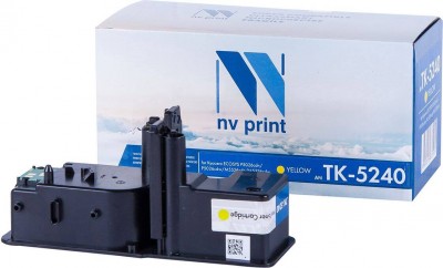 Картридж NV Print TK-5240 Желтый для принтеров Kyocera ECOSYS P5026cdn/ P5026cdw/ M5526cdn/ M5526cdw, 3000 страниц