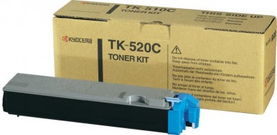TK-520C (1T02HJCEU0) оригинальный картридж Kyocera для принтера Kyocera FS-C5015N cyan, 4000 страниц
