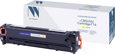 Картридж NV Print CB542A/Canon 716 Yellow для HP Color LJ CM1312MFP/CP1215/CP1515/CP1518 , 1 400 к.