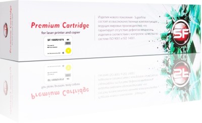 Картридж SuperFine Xerox 106R01075 Yellow для Xerox Phaser 6300/6350 совместимый, 4 000 стр.