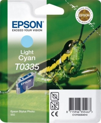 Картридж T0335 C13T03354010 Epson ST PHOTO 950 св-голубой