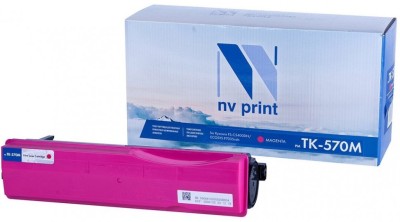 Картридж NV Print NV-TK-570 Пурпурный для принтеров Kyocera FS-C5400DN/ ECOSYS P7035cdn, 12000 страниц