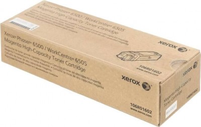 Картридж Xerox 106R01602 для Xerox Phaser 6500/ WorkCentre 6505 Magenta, оригинальный (2 500 стр.)