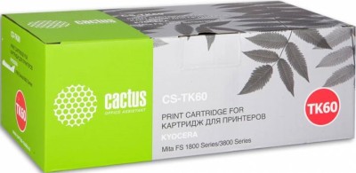 TK-60 Картридж Cactus CS-TK60 для Kyocera FS-1800/3800 черный (20 000 стр.)