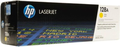 CE322A (128A) оригинальный картридж HP для принтера HP Color LaserJet Pro CP1525N/ CP1525NW/ CM1415 mfp yellow, 1300 страниц