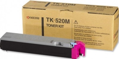 TK-520M (1T02HJBEU0) оригинальный картридж Kyocera для принтера Kyocera FS-C5015N magenta, 4000 страниц