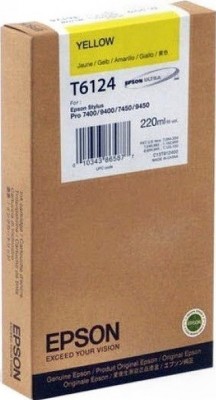 C13T612400 Картридж Epson для Stylus Pro 7450/9450 220ml Yellow
