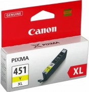6475B001 Canon CLI-451XLY Картридж для PIXMA iP7240, MG5440, 6340, Желтый, 685стр.