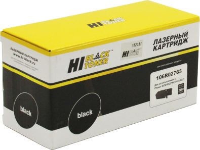 Картридж Hi-Black (HB-106R02763) для Xerox Phaser 6020/ 6022/  WC 6025/ 6027, Bk, 2K