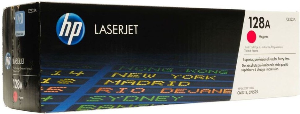 CE323A (128A) оригинальный картридж HP для принтера HP Color LaserJet Pro CP1525N/ CP1525NW/ CM1415 mfp magenta, 1300 страниц