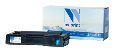 Картридж NV Print SP250C голубой для принтеров Ricoh Aficio SPC250DN/ SPC260/ SPC261, 1600 страниц