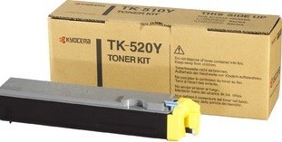 TK-520Y (1T02HJAEU0) оригинальный картридж Kyocera для принтера Kyocera FS-C5015N yellow, 4000 страниц
