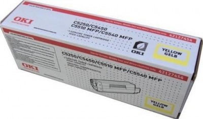 Картридж OKI C5250/5450/5510MFP/5540MFP (42127492/42127454) желтый 5к