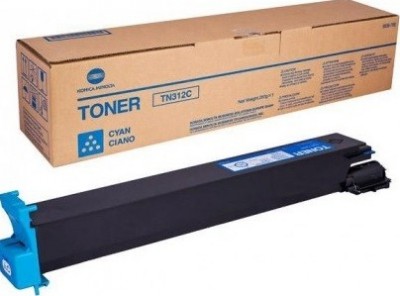 Тонер-картридж Konica Minolta TN-312C 8938-708 голубой 12000 копий