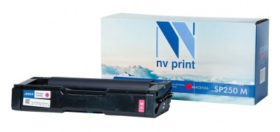Картридж NV Print SP250M пурпурный для принтеров Ricoh Aficio SPC250DN/ SPC260/ SPC261, 1600 страниц