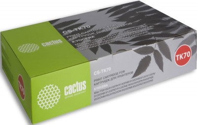 TK-70 Картридж Cactus CS-TK70 для Kyocera FS-9100 /9120/9500/9520 (туба, 1750 г.) черный (40 000 стр.)