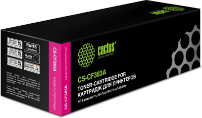 Cactus CF383A Картридж CS-CF383A пурпурный для HP LJ Pro M476dn/ M476nw/ M476dw, 2 700 стр.