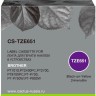 Картридж Cactus TZe-651 (CS-TZE651) для Brother P-touch 1010/ 1280/ 1280VP/ 2700VP, чёрный на жёлтом, 24мм х 8м