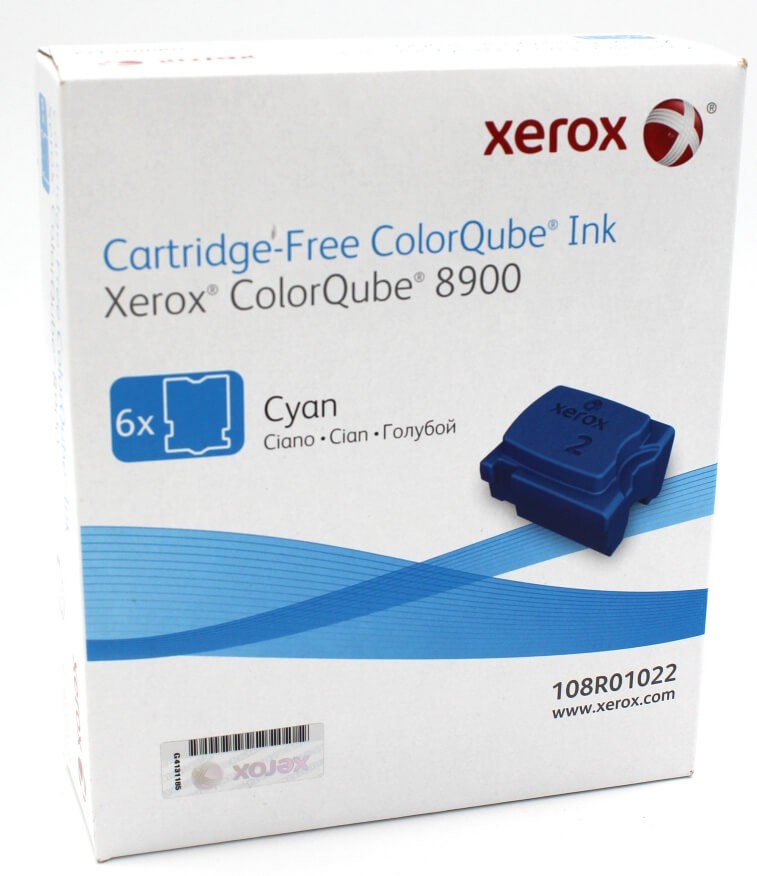 108R01022 - черныйила голубые (6x2,82K) XEROX ColorQube 8900 