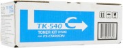 Картридж Kyocera TK-540C 1T02HLCEU0 для принтера Kyocera FS-C5100DN голубой 4000 копий оригинальный