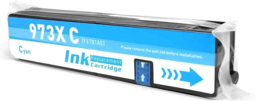 Картридж NV Print №973X (NV-F6T81AE) Cyan для HP PageWide Pro 352dw/ 377dw, голубой, 7000 стр