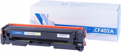 Картридж NV Print CF402A Желтый для принтеров HP Laser Jet Color Pro M252dw/ M252n/ M274n/ M277dw/ M277n7, 1400 страниц