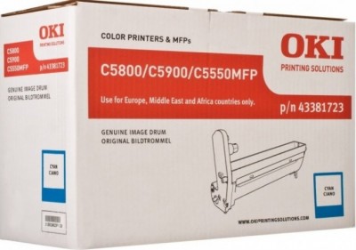 БАРАБАН OKI С5900 (43381723) синий 20к