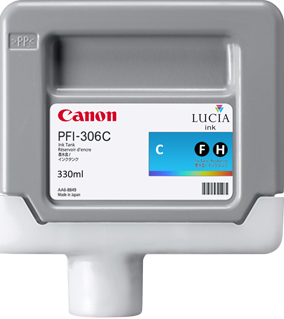 Canon PFI-306C Картридж  для Canon iPF8300/iPF8300S, голубой