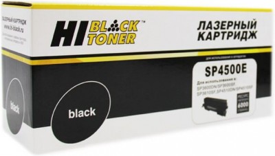 Картридж Hi-Black (HB-SP4500E) для Ricoh Aficio SP 3600DN/ SF/ SP3610SF/ SP4510DN/ SF, 6K
