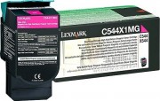 C544X1MG оригинальный картридж Lexmark для принтера Lexmark C544, magenta, 4000 страниц