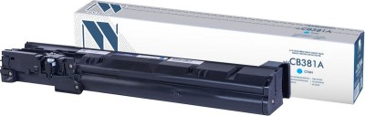 Картридж NV Print CB381A Голубой для принтеров HP LaserJet Color CP6015dn/ CP6015n/ CP6015xh/ CM6030/ CM6040, 21000 страниц