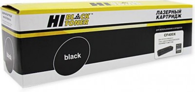 Картридж Hi-Black (HB-CF400X) для HP CLJ M252/ 252N/ 252DN/ 252DW/ 277n/ 277DW, №201X, Bk, 2,8K