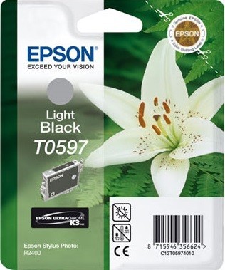 C13T05974010 Картридж Epson для R2400 Ink Cartridge Light Black (cons ink)