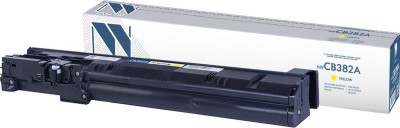 Картридж NV Print CB382A Желтый для принтеров HP LaserJet Color CP6015dn/ CP6015n/ CP6015xh/ CM6030/ CM6040, 21000 страниц