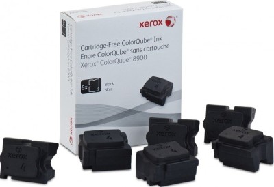 Чернила твердые Xerox 108R01025 оригинальные для Xerox ColorQube 8900, black, 6 шт., 18000 стр.