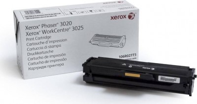 106R02773 Оригинальный картридж Xerox для Phaser 3020/ WorkCenter 3025 черный (1500стр.)