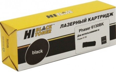 Картридж Hi-Black (HB-106R01285/ 106R01281) для Xerox Phaser 6130, Bk, 2K