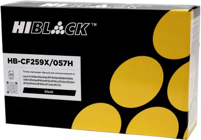 Картридж Hi-Black (HB-CF259X/057H) для HP LJ Pro M304/ 404n/ MFP M428dw/ MF443/ 445, Black, 10K (с чипом)