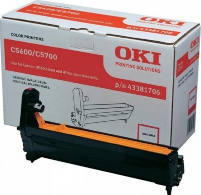 Картридж OKI C5600/5700(43381706) Drum красный