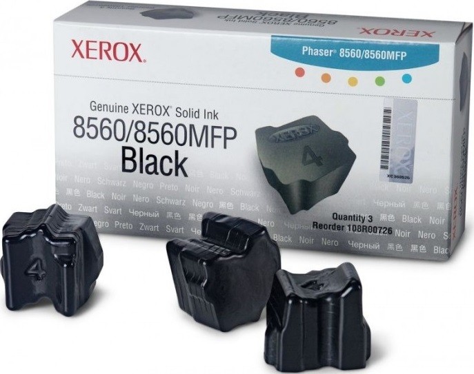 Картридж XEROX PHASER 8560 (108R00767) черный (3шт.) 