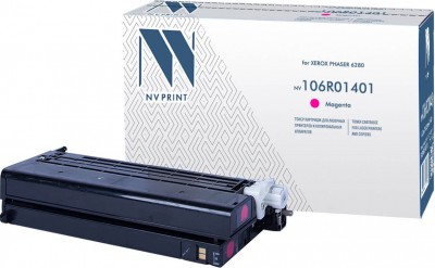 Картридж NV Print 106R01401 Пурпурный для принтеров Xerox Phaser 6280, 5900 страниц