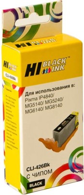 Картридж Hi-Black (HB-CLI-426Bk) для Canon PIXMA MG5140/ 5240/ 6140/ 8140, Bk