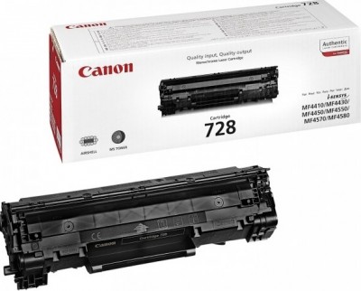 Canon 728 3500B010 оригинальный картридж для принтера Canon MF4410, 4430, 4450, 4550dn, 4570dn, 4580dn black, (2100 страниц)